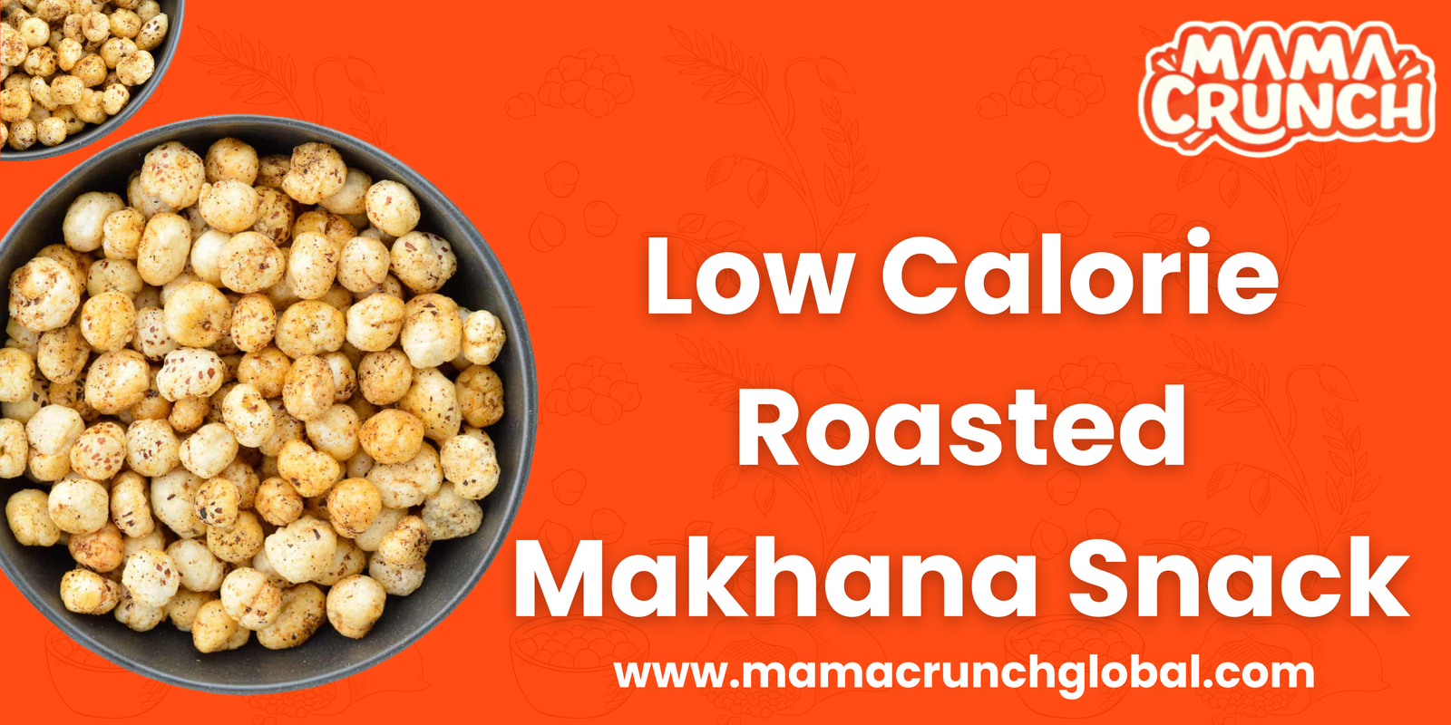 Low Calorie Roasted Makhana Snack