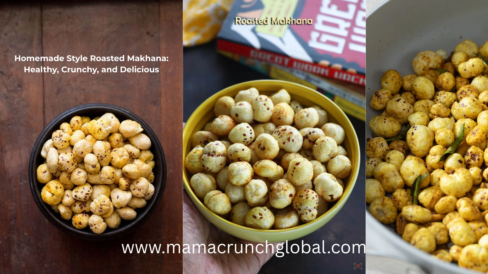 Homemade Style Roasted Makhana: Healthy, Crunchy, and Delicious