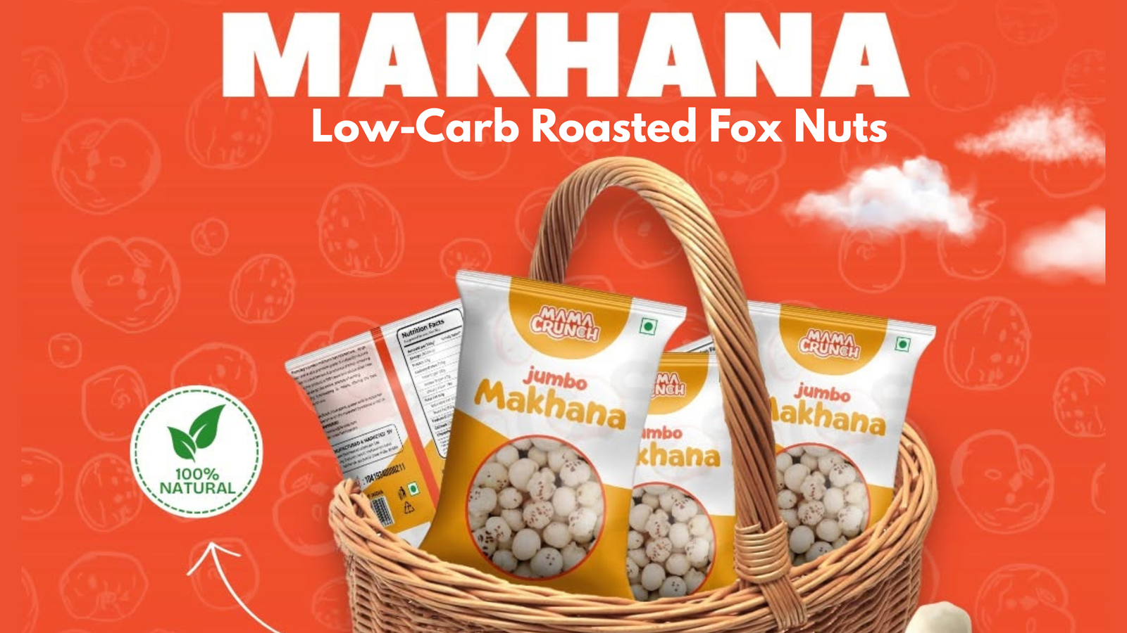 Mamacrunch: Low-Carb Roasted Fox Nuts – The Perfect Guilt-Free Snack