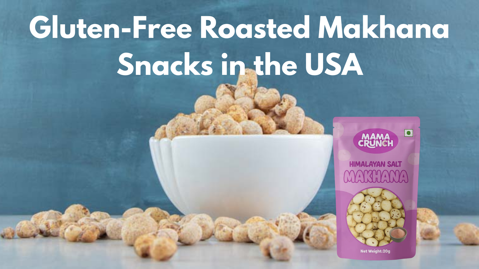 Gluten-Free Roasted Makhana Snacks in the USA